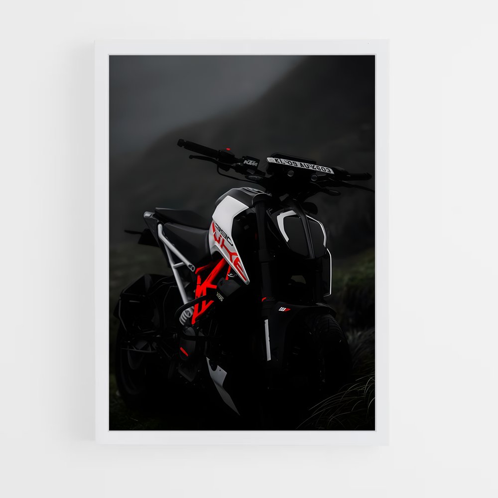 Poster Duke en Liberté – affiche KTM Moto (vue 3)